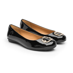 130803 NEGRO FLEXI CALZADO DAMA BALERINA CASU