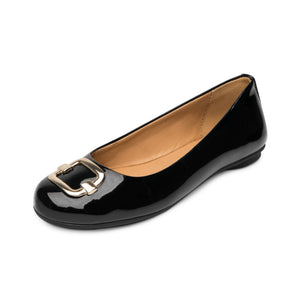 130803 NEGRO FLEXI CALZADO DAMA BALERINA CASU