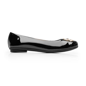 130803 NEGRO FLEXI CALZADO DAMA BALERINA CASU