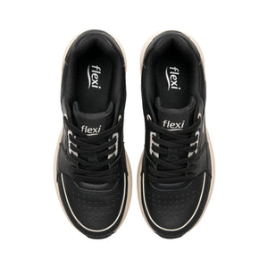 131503 NEGRO FLEXI CALZADO DAMA CHOCLO SPORT