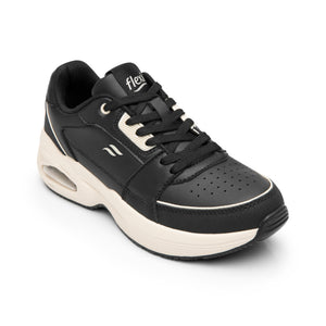 131503 NEGRO FLEXI CALZADO DAMA CHOCLO SPORT