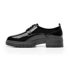 131901 NEGRO FLEXI CALZADO DAMA CHOCLO CASUAL