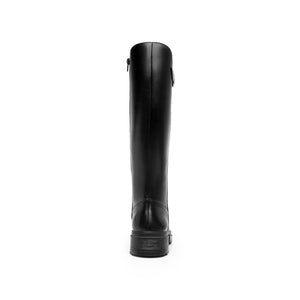 131910 NEGRO FLEXI CALZADO DAMA BOTA ALTA CAS