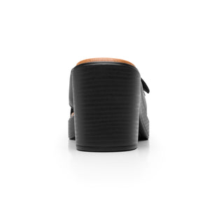 133501 NEGRO FLEXI CALZADO DAMA SANDALIA SAND