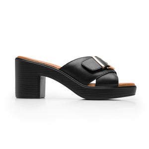 133501 NEGRO FLEXI CALZADO DAMA SANDALIA SAND