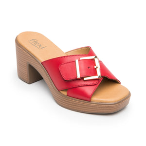 133501 ROJO FLEXI CALZADO DAMA SANDALIA SANDA