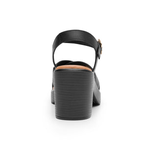 133507 NEGRO FLEXI CALZADO DAMA SANDALIA SAND