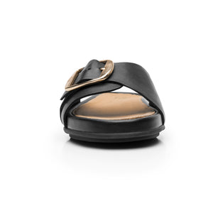 133601 NEGRO FLEXI CALZADO DAMA SANDALIA SAND