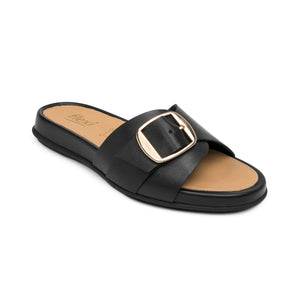 133601 NEGRO FLEXI CALZADO DAMA SANDALIA SAND