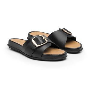 133601 NEGRO FLEXI CALZADO DAMA SANDALIA SAND