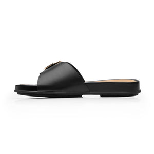 133601 NEGRO FLEXI CALZADO DAMA SANDALIA SAND