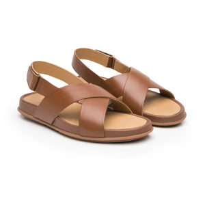 133603 TAN FLEXI CALZADO DAMA SANDALIA SANDAL