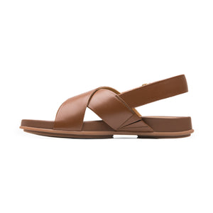 133603 TAN FLEXI CALZADO DAMA SANDALIA SANDAL