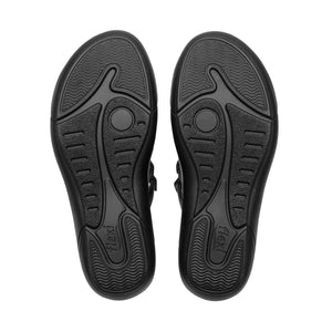 133701 NEGRO FLEXI CALZADO DAMA SANDALIA SAND