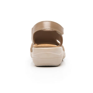 133703 BEIGE FLEXI CALZADO DAMA SANDALIA SAND