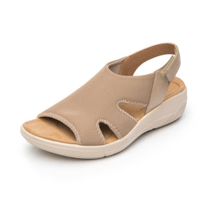 133703 BEIGE FLEXI CALZADO DAMA SANDALIA SAND