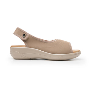 133706 BEIGE FLEXI CALZADO DAMA SANDALIA SAND