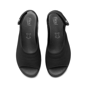 133706 NEGRO FLEXI CALZADO DAMA SANDALIA SAND