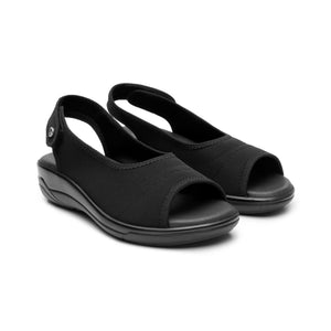 133706 NEGRO FLEXI CALZADO DAMA SANDALIA SAND