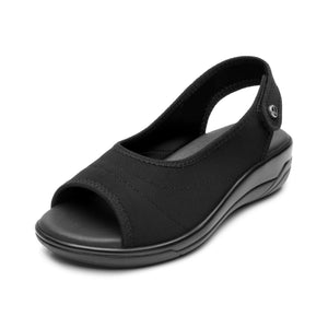 133706 NEGRO FLEXI CALZADO DAMA SANDALIA SAND
