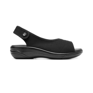 133706 NEGRO FLEXI CALZADO DAMA SANDALIA SAND