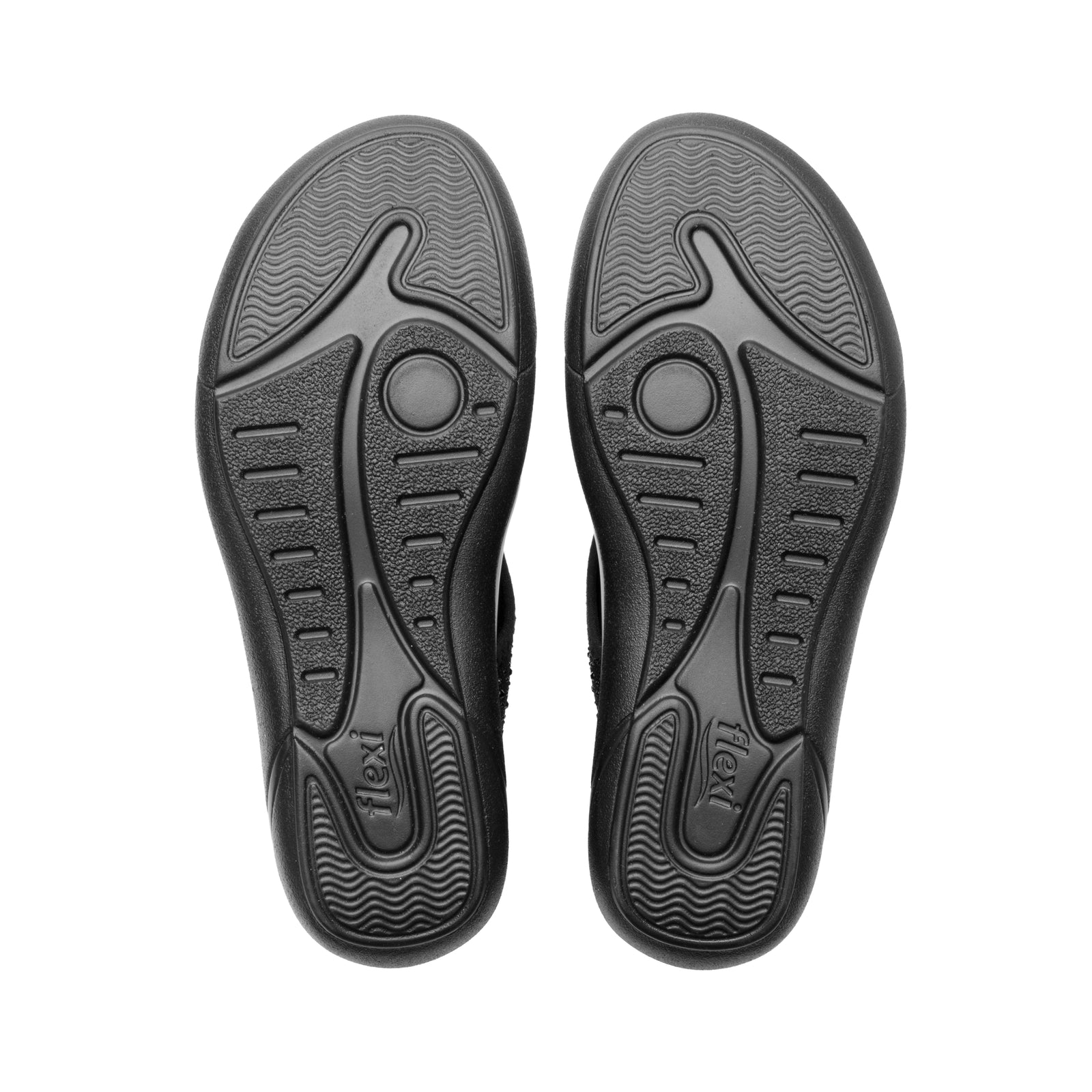133707 NEGRO FLEXI CALZADO DAMA SANDALIA SAND