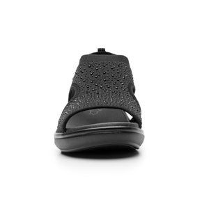 133707 NEGRO FLEXI CALZADO DAMA SANDALIA SAND