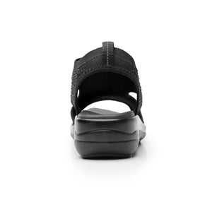 133707 NEGRO FLEXI CALZADO DAMA SANDALIA SAND