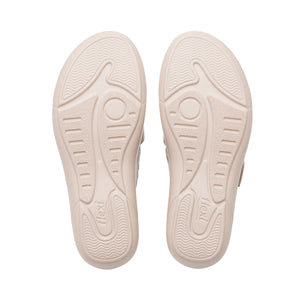 133708 BEIGE FLEXI CALZADO DAMA SANDALIA SAND
