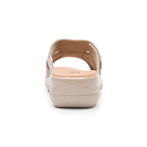 133708 BEIGE FLEXI CALZADO DAMA SANDALIA SAND