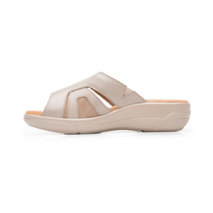 133708 BEIGE FLEXI CALZADO DAMA SANDALIA SAND