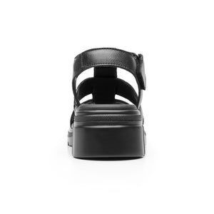 133806 NEGRO FLEXI CALZADO DAMA SANDALIA SAND