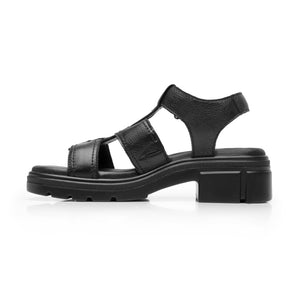 133806 NEGRO FLEXI CALZADO DAMA SANDALIA SAND