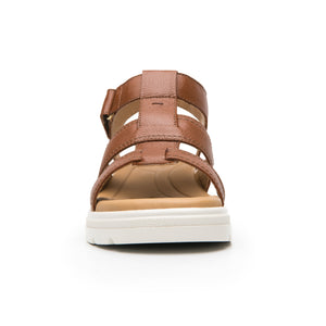 133806 TAN FLEXI CALZADO DAMA SANDALIA SANDAL