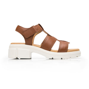 133806 TAN FLEXI CALZADO DAMA SANDALIA SANDAL