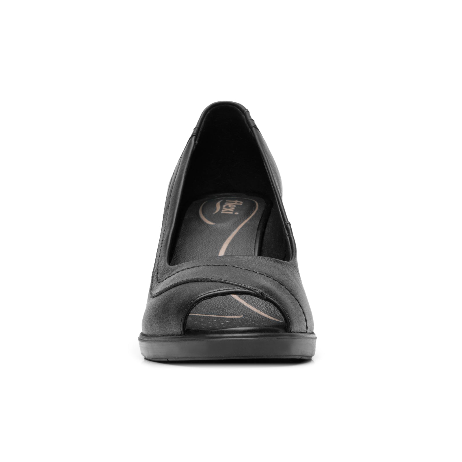 133902 NEGRO FLEXI CALZADO DAMA ZAPATILLA SEM