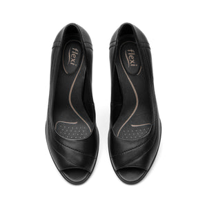 133902 NEGRO FLEXI CALZADO DAMA ZAPATILLA SEM