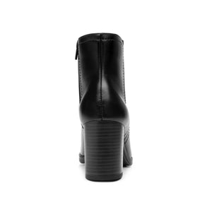 133906 NEGRO FLEXI CALZADO DAMA BOTÍN SEMIVES