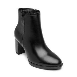 133906 NEGRO FLEXI CALZADO DAMA BOTÍN SEMIVES