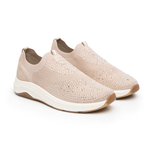 134101 BEIGE FLEXI CALZADO DAMA CHOCLO SPORT