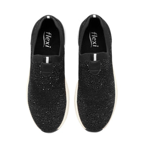134101 NEGRO FLEXI CALZADO DAMA CHOCLO SPORT