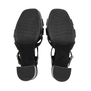 134401 NEGRO FLEXI CALZADO DAMA SANDALIA SAND