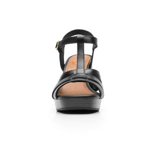 134401 NEGRO FLEXI CALZADO DAMA SANDALIA SAND
