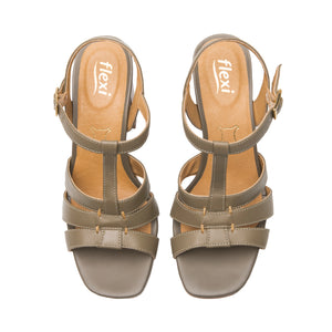 134401 TAUPE FLEXI CALZADO DAMA SANDALIA SAND