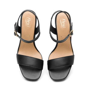134404 NEGRO FLEXI CALZADO DAMA SANDALIA SAND