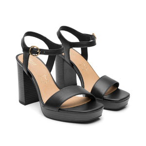 134404 NEGRO FLEXI CALZADO DAMA SANDALIA SAND