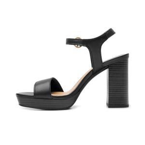 134404 NEGRO FLEXI CALZADO DAMA SANDALIA SAND
