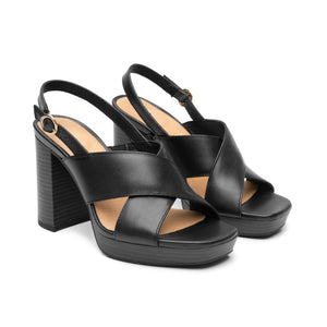 134406 NEGRO FLEXI CALZADO DAMA SANDALIA SAND