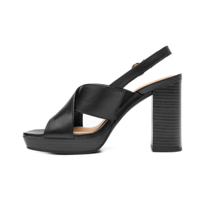 134406 NEGRO FLEXI CALZADO DAMA SANDALIA SAND