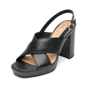 134406 NEGRO FLEXI CALZADO DAMA SANDALIA SAND